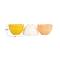 Hello Honey® 4" Flower Shaped Stoneware Bowl, 6ct.